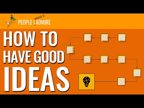 148. How to Have Good Ideas | People I (Mostly) Admire