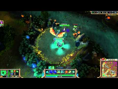 League of Legends Syndra and Thresh Trick