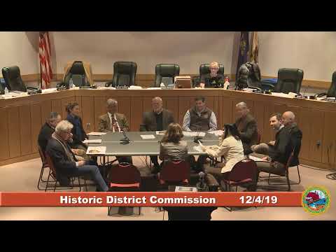 Historic District Commission 12.4.19