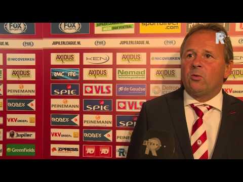 Gert Kruys na afloop van Sparta - Almere City FC