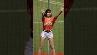 #unigirls 瑟七 比賽前應援教學 2邱智呈 2024.10.22  #統一獅 #台湾チア #fancam #cheerleader #台灣大賽