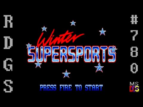 Random DOS Game Show #780: Winter Supersports 92 (1996) - YouTube