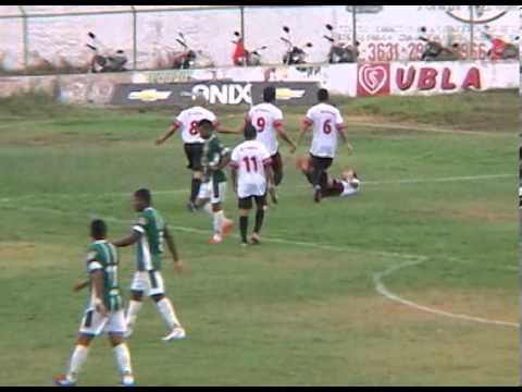 Gols da partida Lagarto 0x3 River Plate 17/03/2013