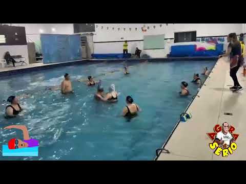 DANÇA DA QUADRILHA NA ACADEMIA DE NATAÇÃO VIVA DE JUQUITIBA