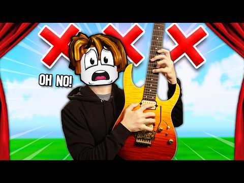 INSANE Roblox Talent Shows I've Played GUITAR In!