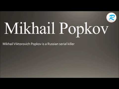 How to pronounce Mikhail Popkov