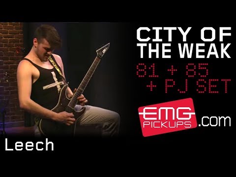 City of the Weak perform "Leech" live on EMGtv