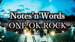 Download lagu ONE OK ROCK - Notes'n'Words 和訳、カタカナ付き mp3
