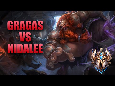 SKT T1 Clid Gragas Jungle Vs Nidalee - KR Challenger Match Summary Patch 9.19