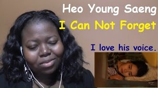 Heo Young Saeng - "I Can Not Forget" MV Reaction