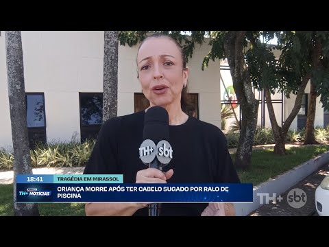 Adolescente vítima de afogamento em piscina é enterrada, em Mirassol