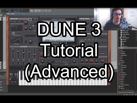 DUNE 3 Tutorial for Advanced Users - Wavetables, FM Synthesis, Multi-Layering, Audio-Rate Modulation
