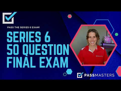 Study This Final Exam To Pass The Series 6 FINRA Exam!