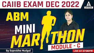 CAIIB Dec 2022 | CAIIB ABM Mini Marathon | CAIIB ABM Module C by Suprabha Mudgal