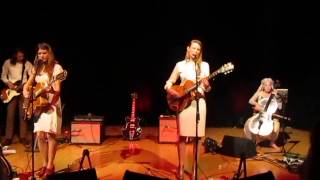 Smoke Fairies Living With Ghosts live Leeds 19/10/2013 (backed by Rasputina)