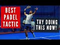 Padel tactic that INSTANTLY improves your MATCHES!