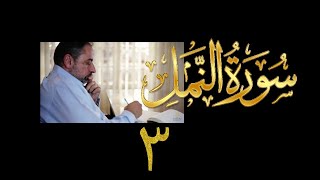 فيديو# ١١٤ من مقاطع حظر التجول تدبر سورة النمل # ٣ الآيات: ١٥-٢٦ image