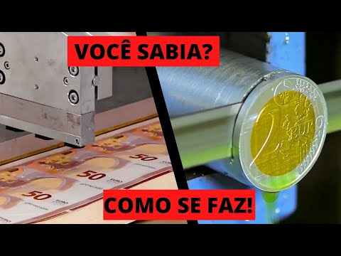 COMO O DINHEIRO É FEITO NA FÁBRICA | PROCESSOS DE FABRICAÇÃO MAIS INTERESSANTES | COMO É FEITO
