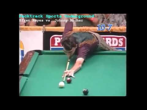 EFREN REYES VS JOHNNY ARCHER (BEST SHOTS and BEST PLAYS)