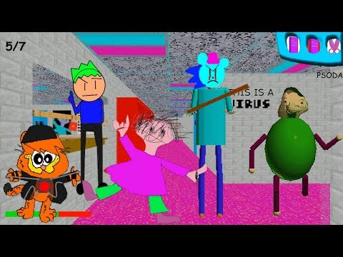 Zachs Basics In Animating And Cringe - Baldi's Basics Mod