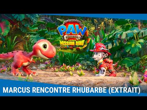 La Pat' Patrouille : Le Film - Mission Dino (extrait) | Quand Marcus rencontre Rhubarbe