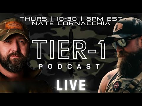 Tier1 Podcast Live | Green Beret Nate Cornacchia | War, Politics, and Current Events