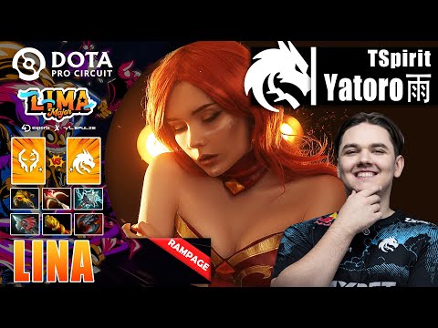 EXECRATION vs SPIRIT | YATORO NO MERCY RAMPAGE LINA HARD CARRY | LIMA MAJOR 2023 Dota 2 Highlights