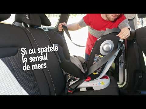 Instalare in masina Scaun auto 0-36 kg rotativ Coccolle Nerio - smart-baby.ro