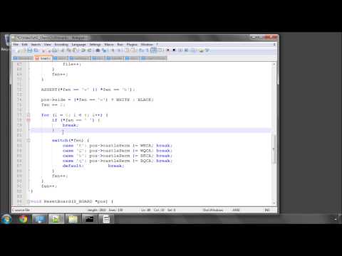 Programming A Chess Engine in C Part 16 - Parsing An FEN (2)