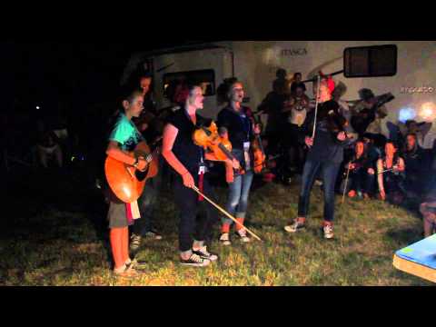 kids in fun time campsite contest- Fiddletown Twin Fiddle Contest 2015