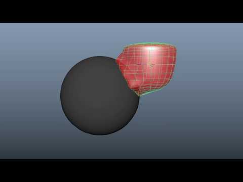 Collision Deformer stickiness