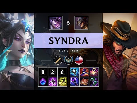 Syndra Mid vs Twisted Fate - NA Challenger Patch 25.13