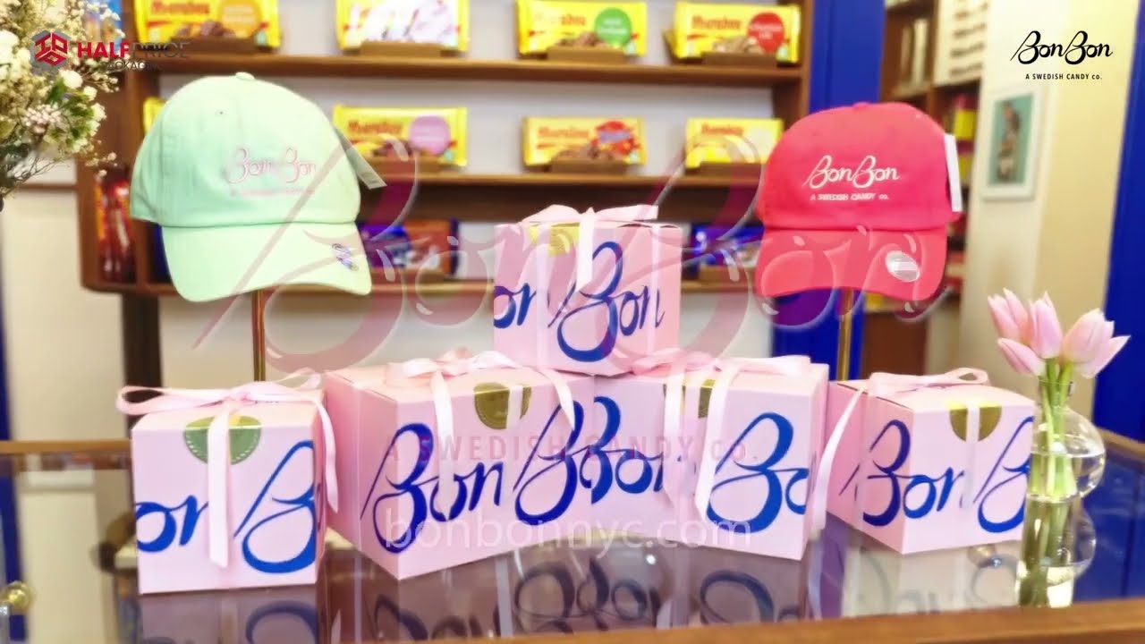 Luxury Treats wrapped in Custom Packaging with love from Half Price Packaging For Bonbon NYC!