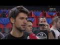 Novak Djokovic - Interview in German in St. Anton 08