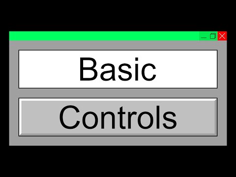 C Basic Controls Visual Programming