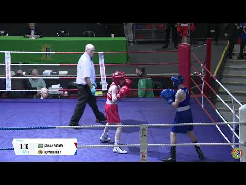 2024 National BG1 Championship 40kg: Caolan Rooney (Immaculata) v Oscar Dooley (Darndale)