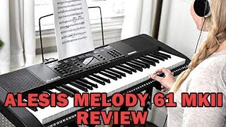Video thumbnail for Alesis Melody 61 MKII - 61-Key Portable Keyboard | Alesis Melody 61 MKII by JordanAndrew