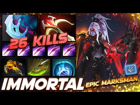 Drow Ranger Epic Marksman - Dota 2 Pro Gameplay [Watch & Learn]
