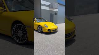 2008 Porsche 911 Turbo Cabriolet 6-Speed Driving