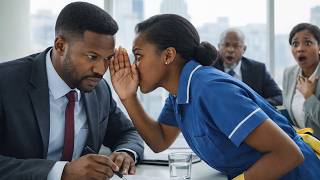 Poor Cleaner Whispered To The Billionaire Don't Sign This And What He Did Surprised Everyone