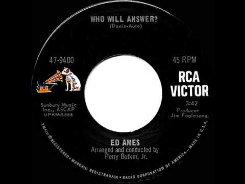 1968 HITS ARCHIVE: Who Will Answer? - Ed Ames (mono 45)