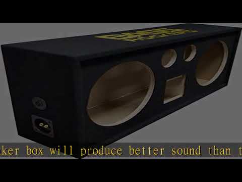 Bass Rockers Outdoor Stereo Midrange Chuchero Speaker Box - Best with Woofer, Horn - Enclosure Box