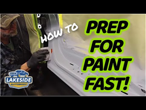 How to Quickly Prepare Rocker Panels | Door Jambs for Paint