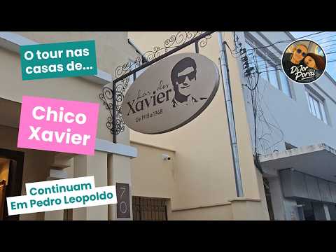 Continuação das visitas as casas de Chico Xavies em Pedro Leopoldo MG.