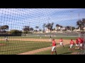 Jon Carberry's two-run home run versus Peninsula - 4-28-17