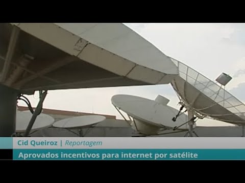 Aprovados incentivos para internet por satélite - 20/05/21
