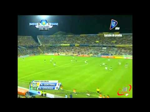 GOLES - ROSARIO CENTRAL 2 CHICAGO 0 - FECHA 5 - B NACIONAL (08 09 2012)