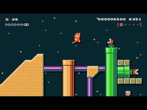 ᐸDesert landᐳ 2-3 Desert winds by Unleashed 🍄Super Mario Maker 2 ✹Switch✹ #bym