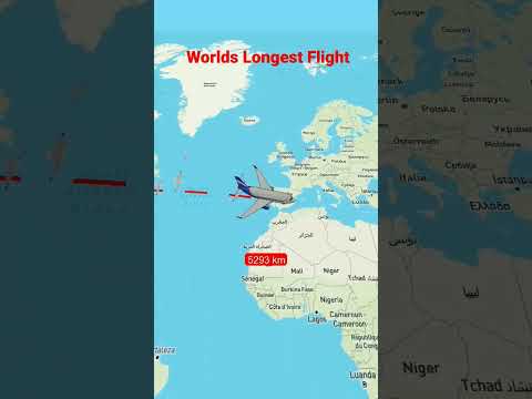 Longest flight in the world #newyork #singapore #route #longest #flight #world #longest
