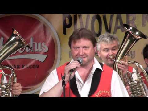 Koncert vlašimské dechovky Sebranka v Sedlci-Prčici